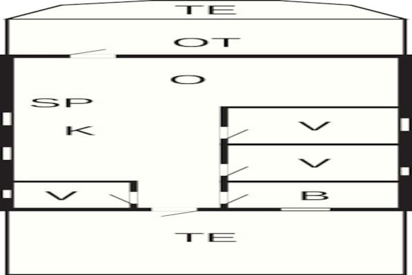 Foto van 6 persoons vakantie huis in Hadsund-By Traum - Vakantiehuis in Hadsund - FloorPlan
