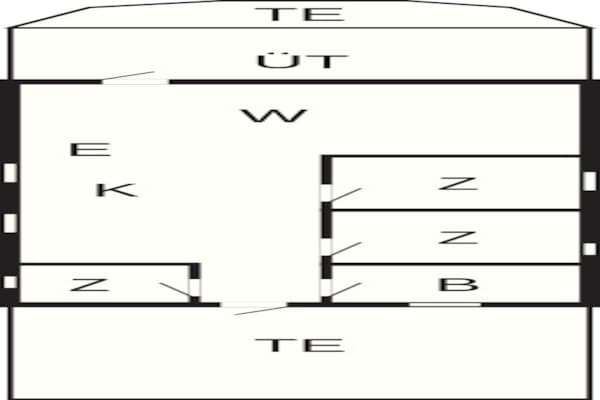 Foto van 6 persoons vakantie huis in Hadsund-By Traum - Vakantiehuis in Hadsund - FloorPlan