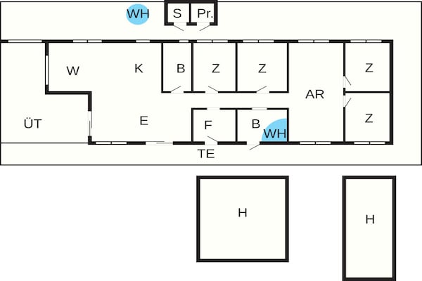Foto van 5 sterren vakantie huis in Lemvig - Vakantiehuis in Lemvig - FloorPlan