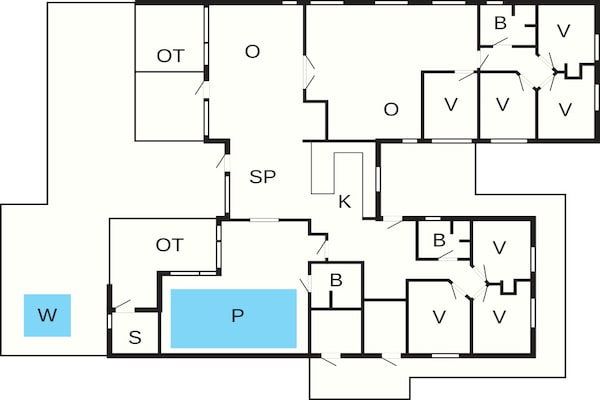 Foto van 5 sterren vakantie huis in Bogense - Vakantiehuis in Bogense - FloorPlan