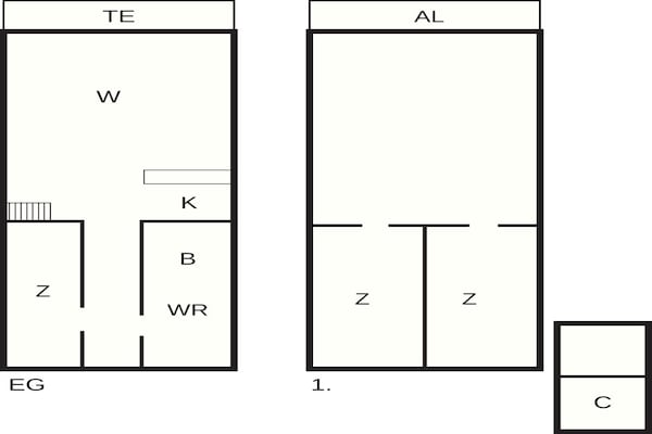 Foto van 4 sterren vakantie huis in Højby - Vakantiehuis in Højby - FloorPlan