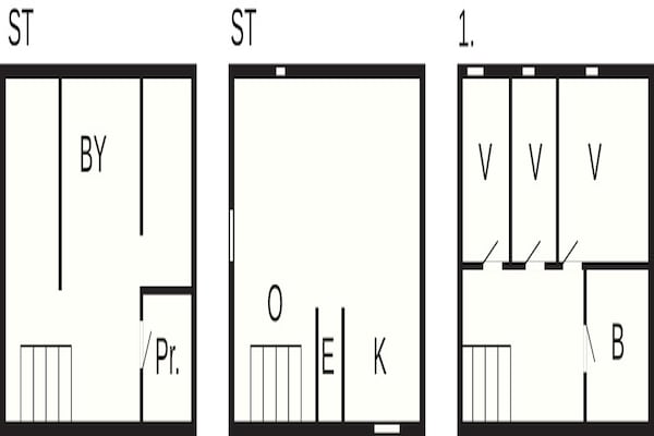 Foto van 4 sterren vakantie huis in Duved - Vakantiehuis in Duved - FloorPlan