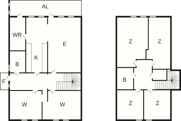 Foto van 4 sterren vakantie huis in BERGKVARA - Vakantiehuis in BERGKVARA - FloorPlan