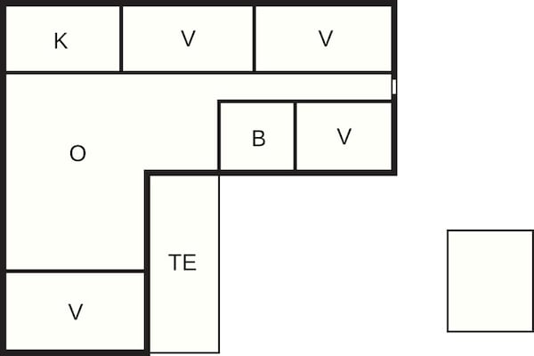 Foto van 4 sterren vakantie huis in Hejls - Vakantiehuis in Hejls - FloorPlan