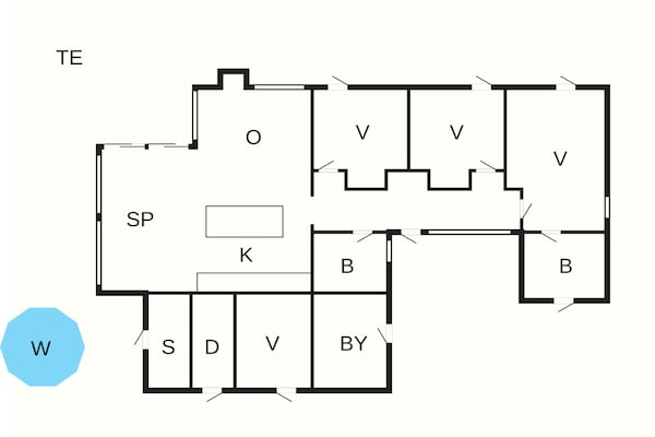 Foto van 5 sterren vakantie huis in Aabenraa - Vakantiehuis in Aabenraa - FloorPlan