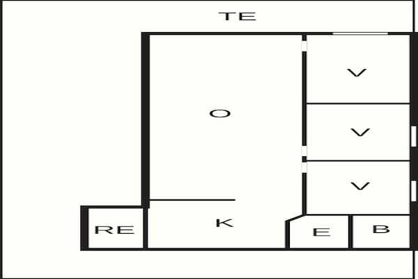 Foto van 4 sterren vakantie huis in Ansager - Vakantiehuis in Ansager - FloorPlan