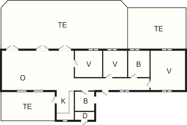 Foto van 4 sterren vakantie huis in Vig - Vakantiehuis in Vig - FloorPlan