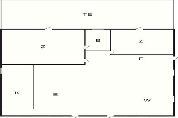 Foto van 6 Personen vakantie huis in Dannemare - Vakantiehuis in Dannemare - FloorPlan