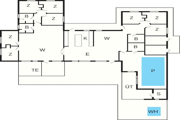 Foto van 5 sterren vakantie huis in Bogense - Vakantiehuis in Bogense - FloorPlan