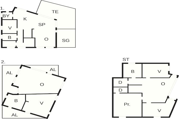 Foto van 5 sterren vakantie huis in Vesterøy - Vakantiehuis in Vesterøy - FloorPlan
