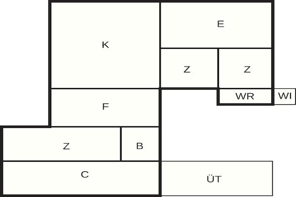 Foto van 8 Personen vakantie huis in Vig - Vakantiehuis in Vig - FloorPlan