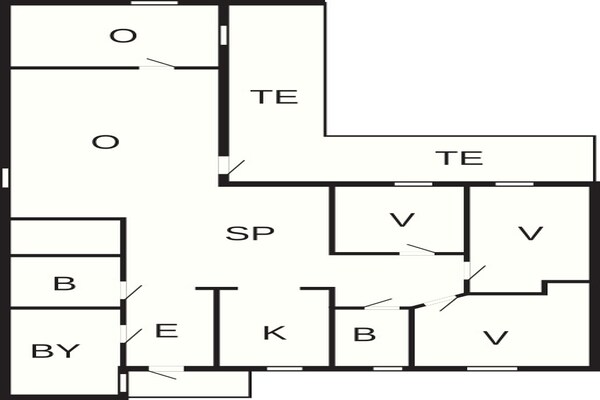 Foto van 4 sterren vakantie huis in Skäret - Vakantiehuis in Skäret - FloorPlan