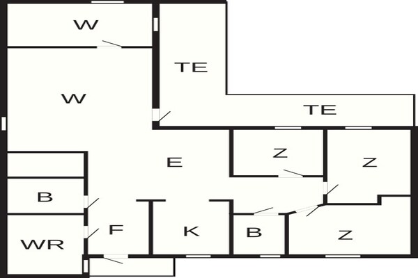 Foto van 4 sterren vakantie huis in Skäret - Vakantiehuis in Skäret - FloorPlan