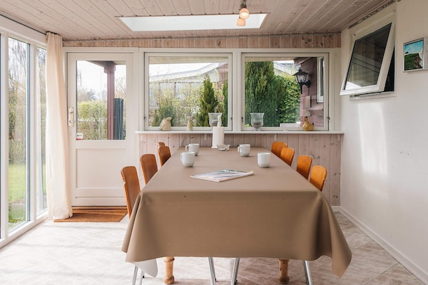 Foto van Vakantiehuis aan zee met privé-bijgebouw - Vakantiehuis in Juelsminde - Indoor