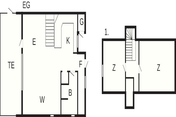Foto van Verblijf in Himmerland, golf en spa - Vakantiehuis in Farsø - FloorPlan
