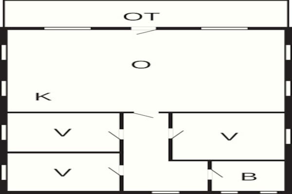 Foto van 6 persoons vakantie huis in Harboøre-By Traum - Vakantiehuis in Harboøre - FloorPlan