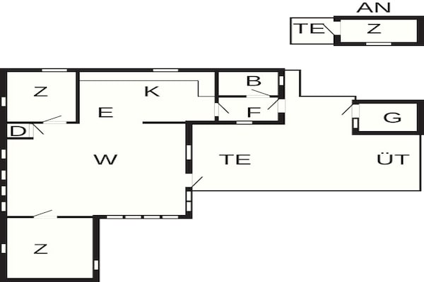 Foto van 8 persoons vakantie huis in Dannemare-By Traum - Vakantiehuis in Dannemare - FloorPlan