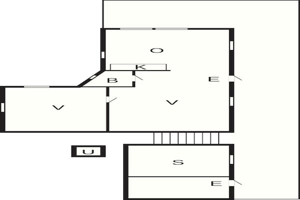 Foto van 8 Personen vakantie huis in DJURHAMN - Vakantiehuis in DJURHAMN - FloorPlan