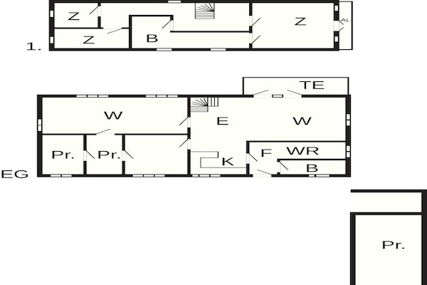 Foto van 6 Personen vakantie huis in Løgstrup - Vakantiehuis in Løgstrup - FloorPlan
