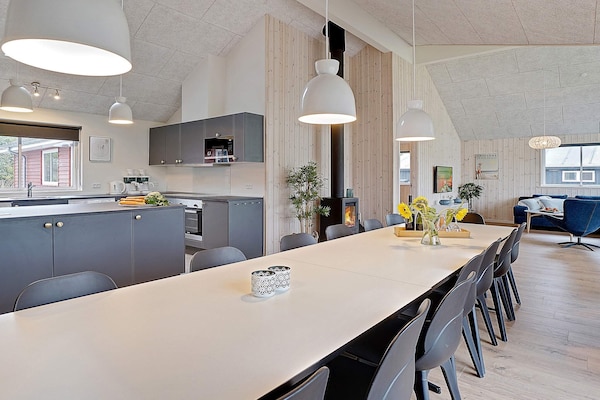Foto van Luxe vakantieverblijf met zwembad - Vakantiehuis in Grenaa - Indoor
