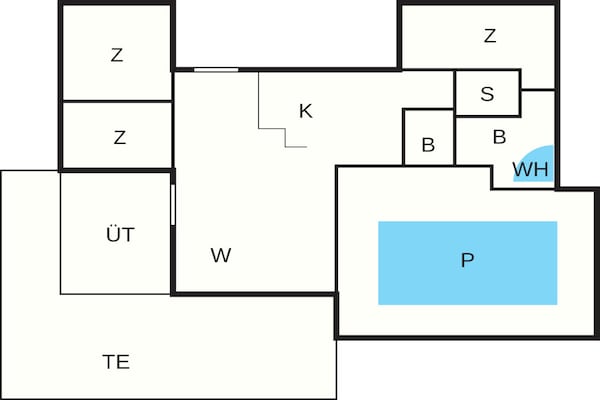Foto van 5 sterren vakantie huis in Bindslev - Vakantiehuis in Bindslev - FloorPlan