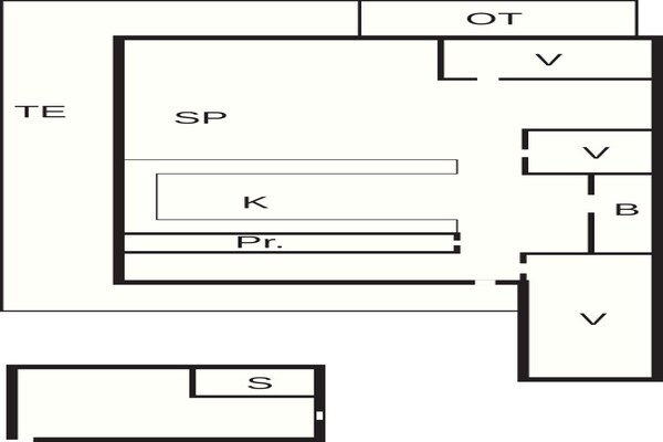 Foto van 5 sterren vakantie huis in Brovst - Vakantiehuis in Brovst - FloorPlan
