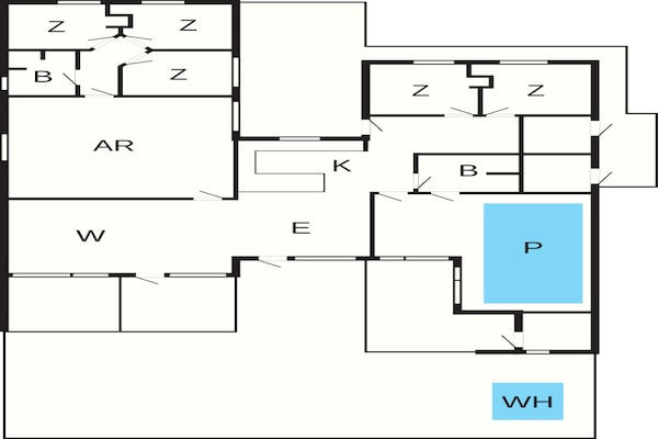 Foto van 5 sterren vakantie huis in Højby - Vakantiehuis in Højby - FloorPlan