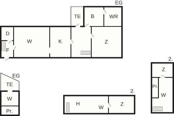 Foto van 7 Personen vakantie huis in Risør - Vakantiehuis in Risør - FloorPlan