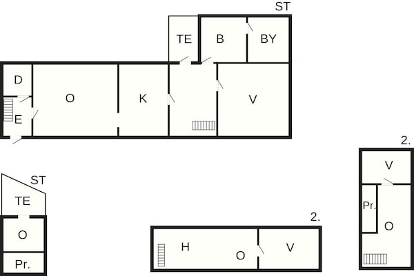 Foto van 7 Personen vakantie huis in Risør - Vakantiehuis in Risør - FloorPlan