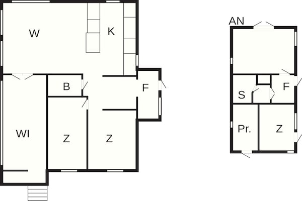 Foto van 4 sterren vakantie huis in GRISSLEHAMN - Vakantiehuis in GRISSLEHAMN - FloorPlan