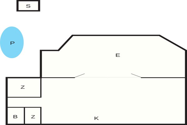 Foto van 4 sterren vakantie huis in Gørlev - Vakantiehuis in Gørlev - FloorPlan