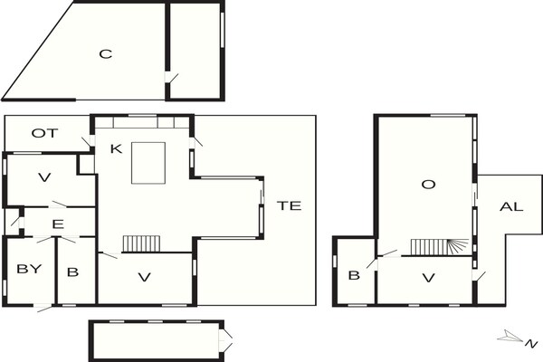 Foto van 5 sterren vakantie huis in Vejby - Vakantiehuis in Vejby - FloorPlan
