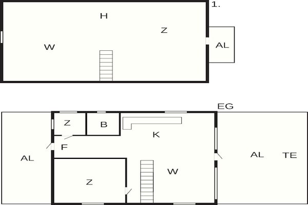 Foto van 4 sterren vakantie huis in Djurhamn - Vakantiehuis in Djurhamn - FloorPlan