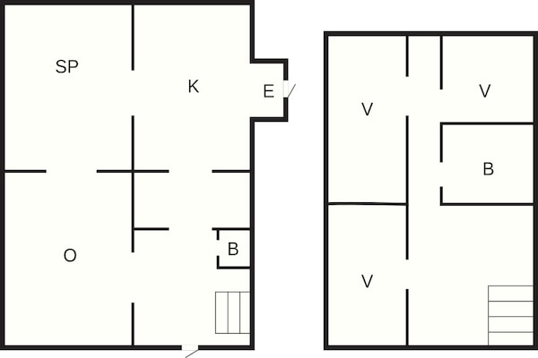 Foto van 7 Personen vakantie huis in VIRSERUM - Vakantiehuis in VIRSERUM - FloorPlan