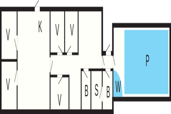 Foto van 5 sterren vakantie huis in Hadsund - Vakantiehuis in Hadsund - FloorPlan