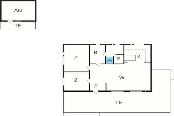 Foto van 4 sterren vakantie huis in Östhammar - Vakantiehuis in Östhammar - FloorPlan