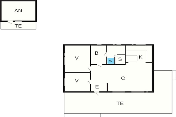Foto van 4 sterren vakantie huis in Östhammar - Vakantiehuis in Östhammar - FloorPlan