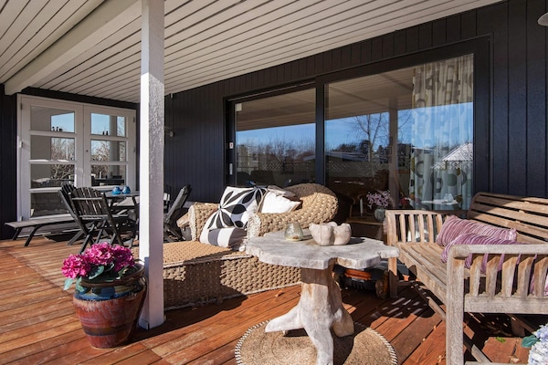 Foto van Gezellig toevluchtsoord in Kysing Naes - Vakantiehuis in Odder - Outdoor