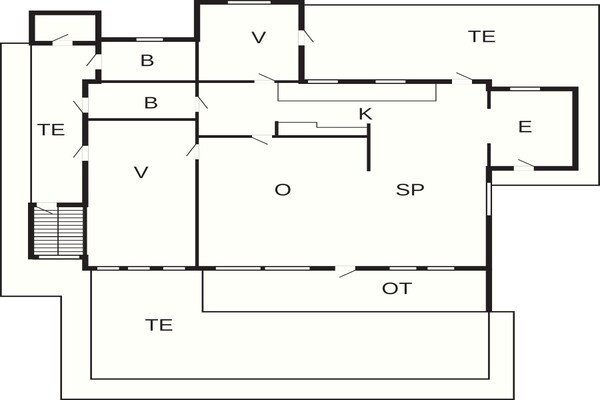 Foto van 4 sterren vakantie huis in Tisvildeleje - Vakantiehuis in Tisvildeleje - FloorPlan