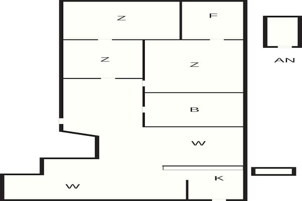 Foto van 4 sterren vakantie huis in Silkeborg - Vakantiehuis in Silkeborg - FloorPlan