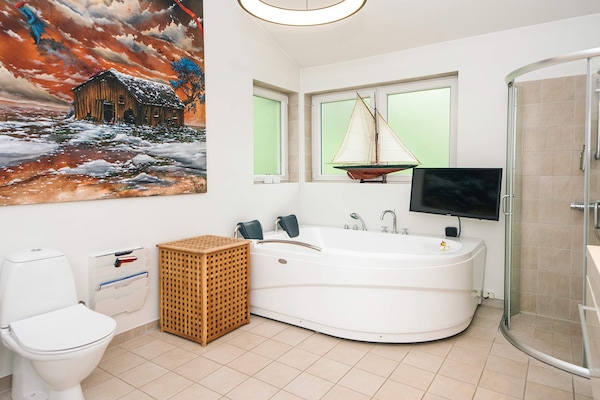 Foto van Luxe spa-retraite in Thorsager - Vakantiehuis in Rønde - Spa