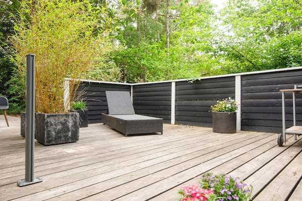 Foto van Luxe spa-retraite in Thorsager - Vakantiehuis in Rønde - Outdoor