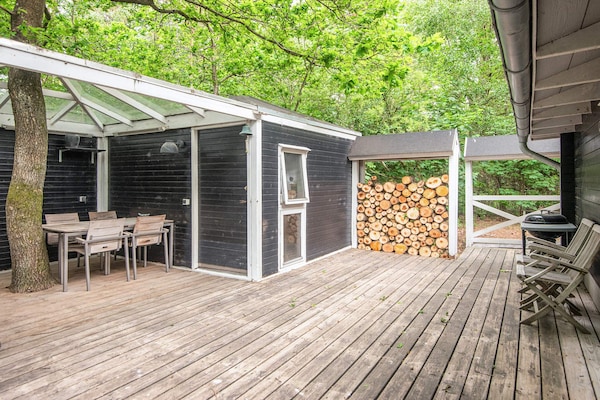 Foto van Luxe spa-retraite in Thorsager - Vakantiehuis in Rønde - Outdoor
