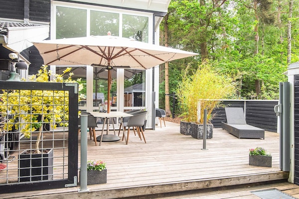 Foto van Luxe spa-retraite in Thorsager - Vakantiehuis in Rønde - Outdoor