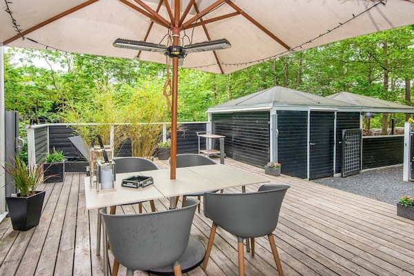 Foto van Luxe spa-retraite in Thorsager - Vakantiehuis in Rønde - Outdoor