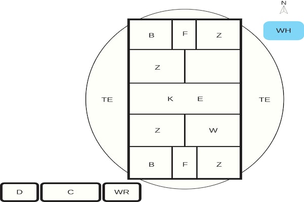 Foto van 4 sterren vakantie huis in Frederikshavn - Vakantiehuis in Frederikshavn - FloorPlan