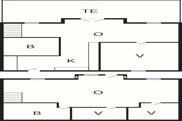 Foto van 5 sterren vakantie huis in Juelsminde - Vakantiehuis in Juelsminde - FloorPlan