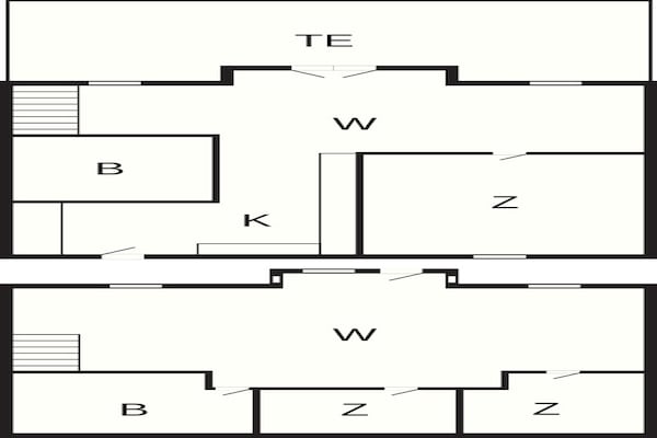 Foto van 5 sterren vakantie huis in Juelsminde - Vakantiehuis in Juelsminde - FloorPlan
