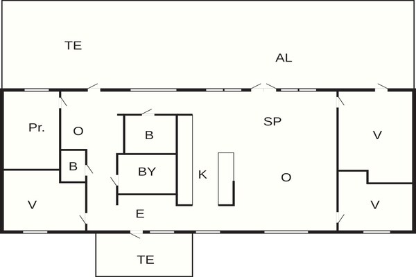 Foto van 5 sterren vakantie huis in Falkenberg - Vakantiehuis in Falkenberg - FloorPlan