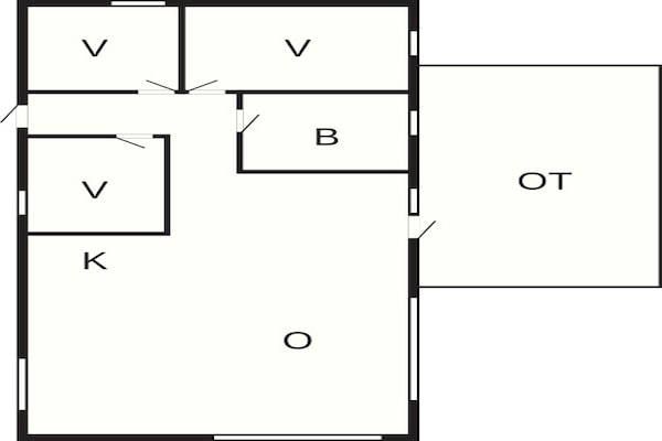 Foto van 6 persoons vakantie huis in Fårvang-By Traum - Vakantiehuis in Fårvang - FloorPlan